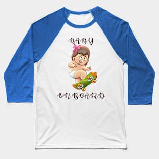 Baby on Board Baseball T-Shirt